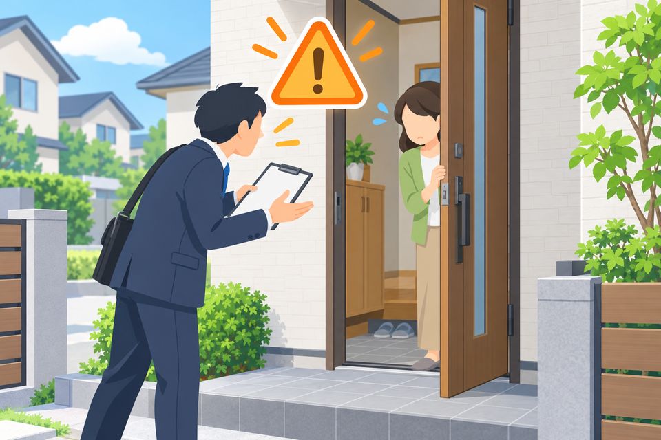 カビが業者の領域に進んでいるサインを並べた図解