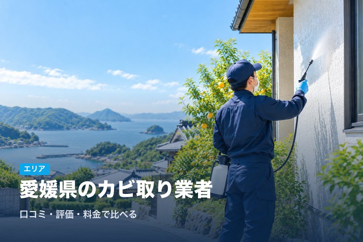 愛媛県のカビ取り業者